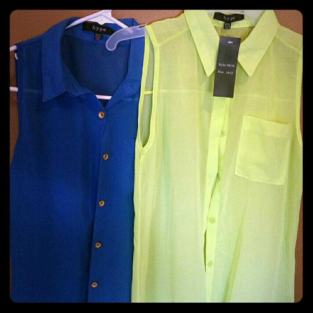 Sleeveless shirts!